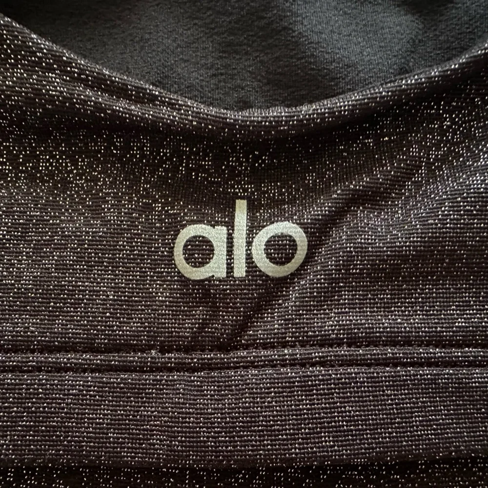 Alo Glitter Bra Sz S